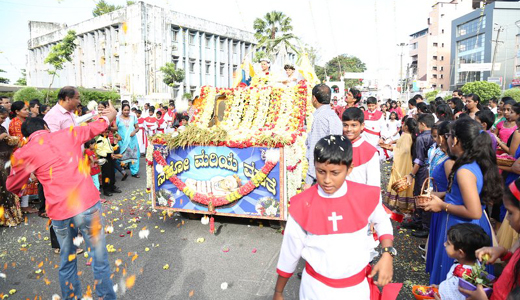 Milagres Church monthi fest
